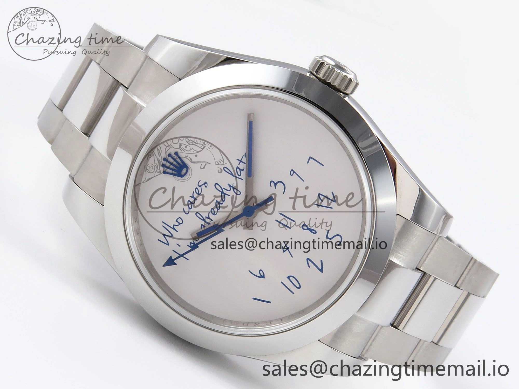 Milgauss Who Cares JDF 1:1 Best Edition 904L Steel on SS Bracelet VR3131