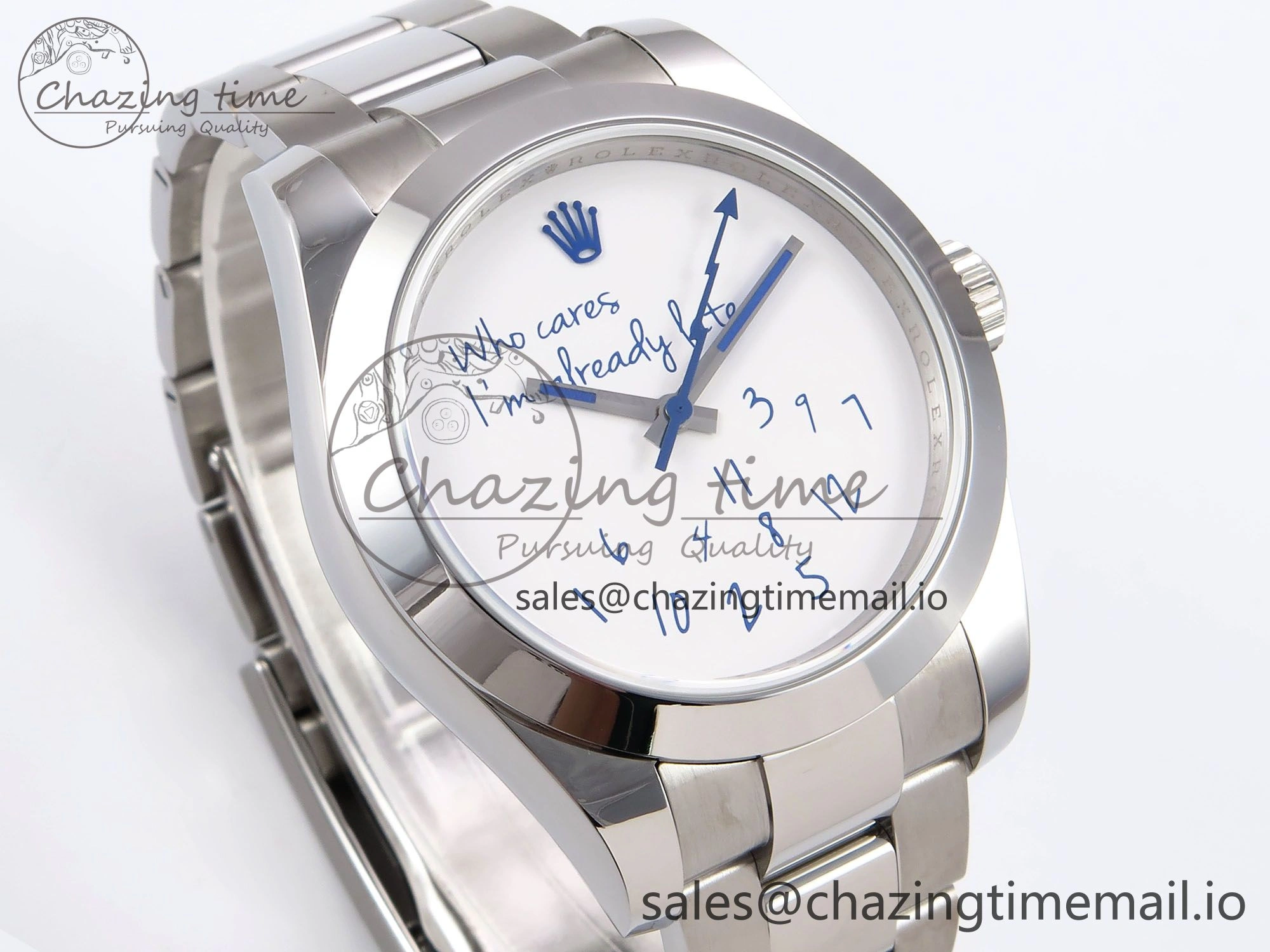 Milgauss Who Cares JDF 1:1 Best Edition 904L Steel on SS Bracelet VR3131