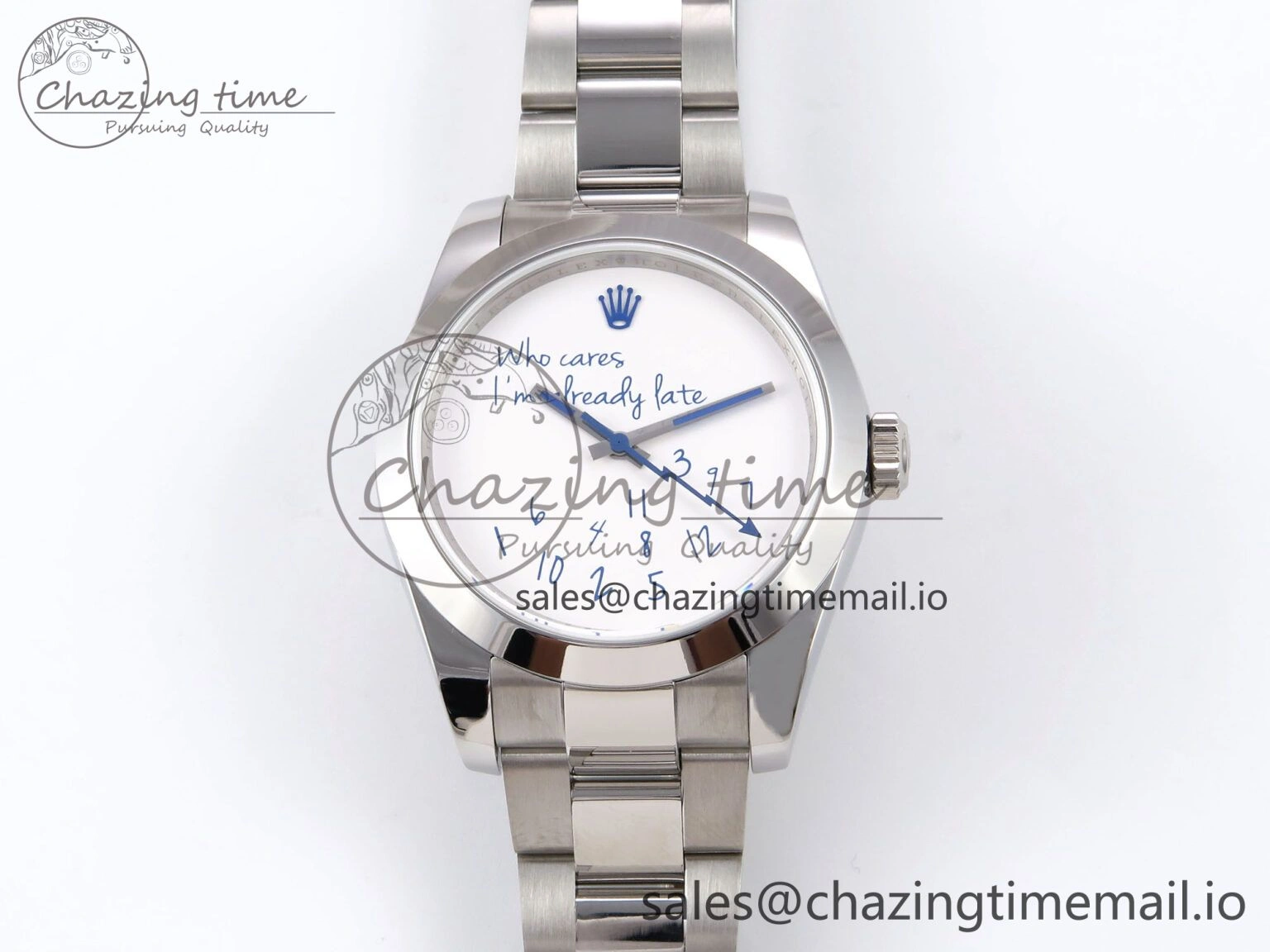 Milgauss Who Cares JDF 1:1 Best Edition 904L Steel on SS Bracelet VR3131
