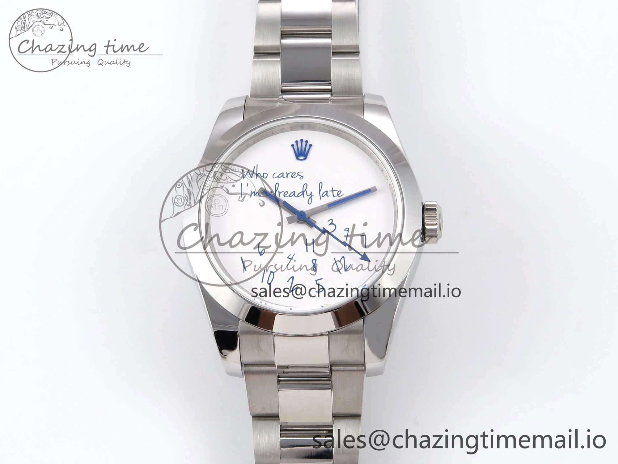 Milgauss Who Cares JDF 1:1 Best Edition 904L Steel on SS Bracelet VR3131