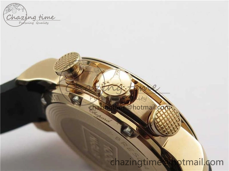 Mille Miglia 168571 RG V7F 1:1 Best Edition Black Dial On Black Rubber Strap A7750 to Cal.107179