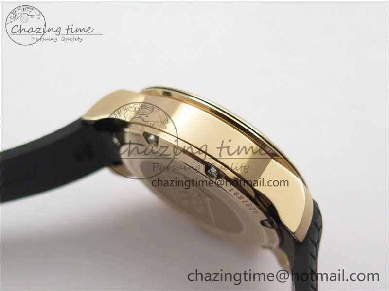 Mille Miglia 168571 RG V7F 1:1 Best Edition Black Dial On Black Rubber Strap A7750 to Cal.107179