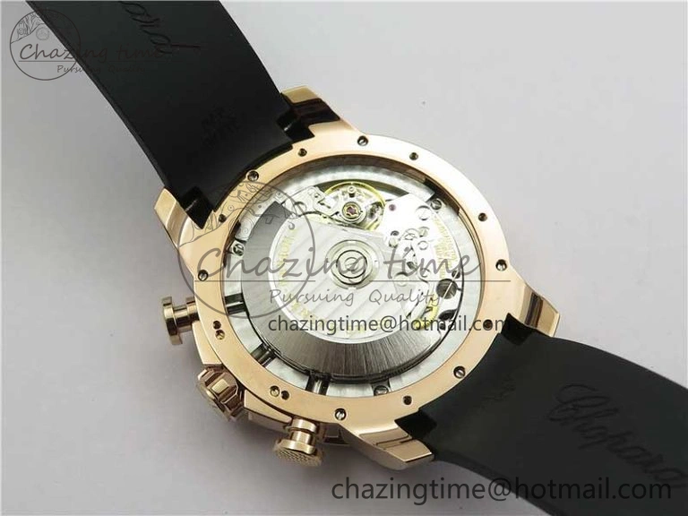 Mille Miglia 168571 RG V7F 1:1 Best Edition Black Dial On Black Rubber Strap A7750 to Cal.107179