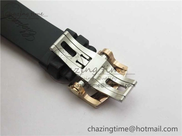 Mille Miglia 168571 RG V7F 1:1 Best Edition Black Dial On Black Rubber Strap A7750 to Cal.107179