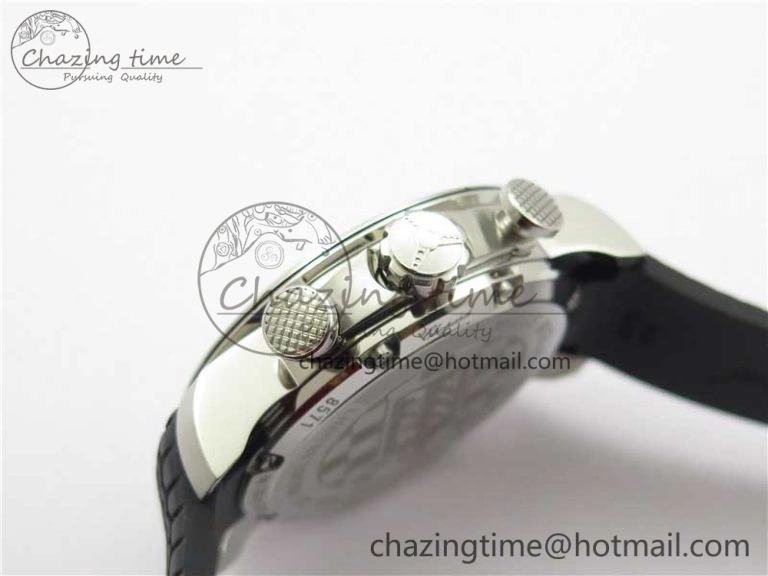Mille Miglia 168571 SS V7F 1:1 Best Edition Black Dial On Black Rubber Strap A7750 to Cal.107179