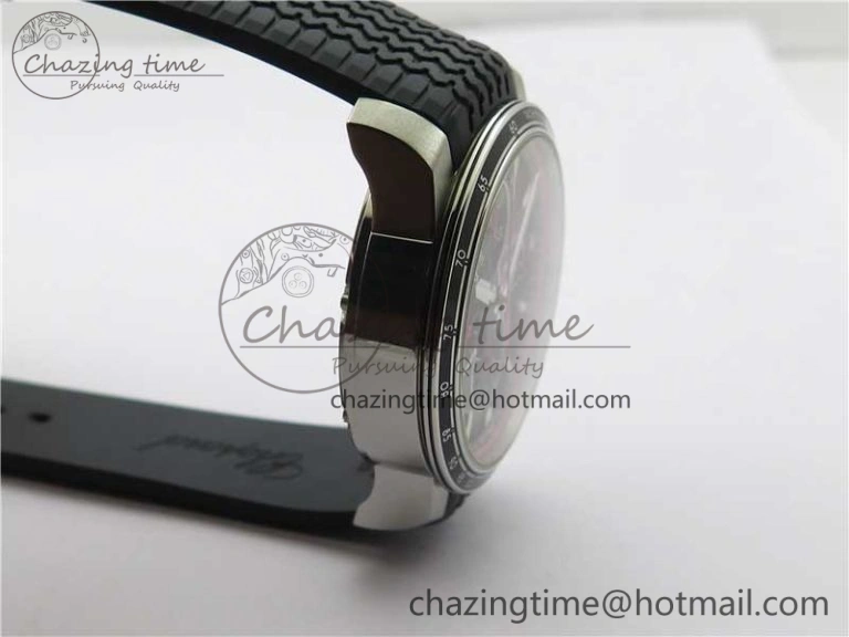 Mille Miglia 168571 SS V7F 1:1 Best Edition Black Dial On Black Rubber Strap A7750 to Cal.107179
