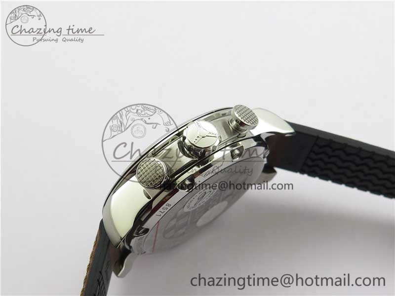 Mille Miglia 168571 SS V7F 1:1 Best Edition Gray Dial On Brown Rubber Strap A7750 to Cal.107179