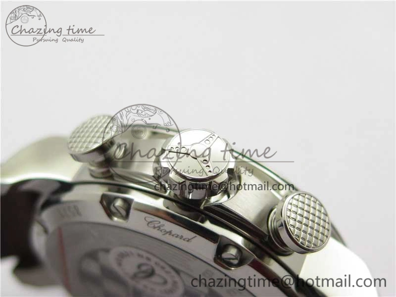 Mille Miglia 168571 SS V7F 1:1 Best Edition Gray Dial On Brown Rubber Strap A7750 to Cal.107179