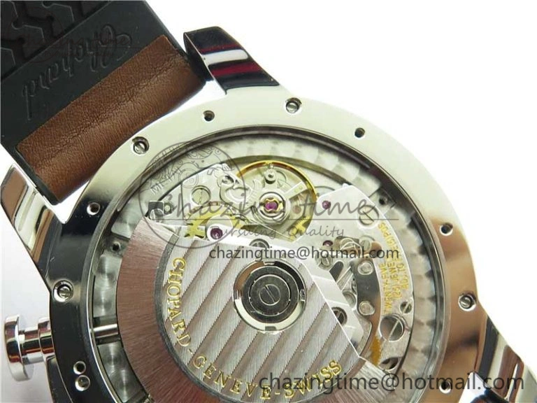 Mille Miglia 168571 SS V7F 1:1 Best Edition Gray Dial On Brown Rubber Strap A7750 to Cal.107179
