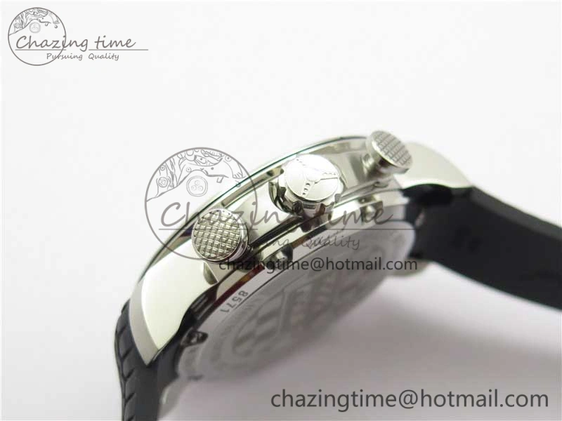 Mille Miglia 168571 SS V7F 1:1 Best Edition White Dial On Black Rubber Strap A7750 to Cal.107179