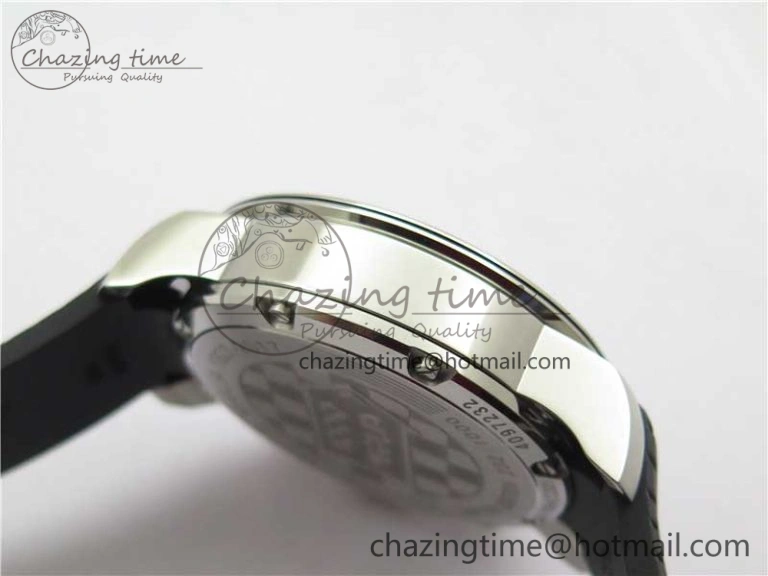 Mille Miglia 168571 SS V7F 1:1 Best Edition White Dial On Black Rubber Strap A7750 to Cal.107179