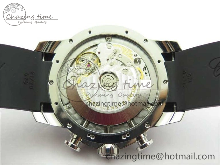 Mille Miglia 168571 SS V7F 1:1 Best Edition White Dial On Black Rubber Strap A7750 to Cal.107179