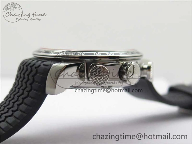Mille Miglia 168571 SS V7F 1:1 Best Edition White Dial On Black Rubber Strap A7750 to Cal.107179