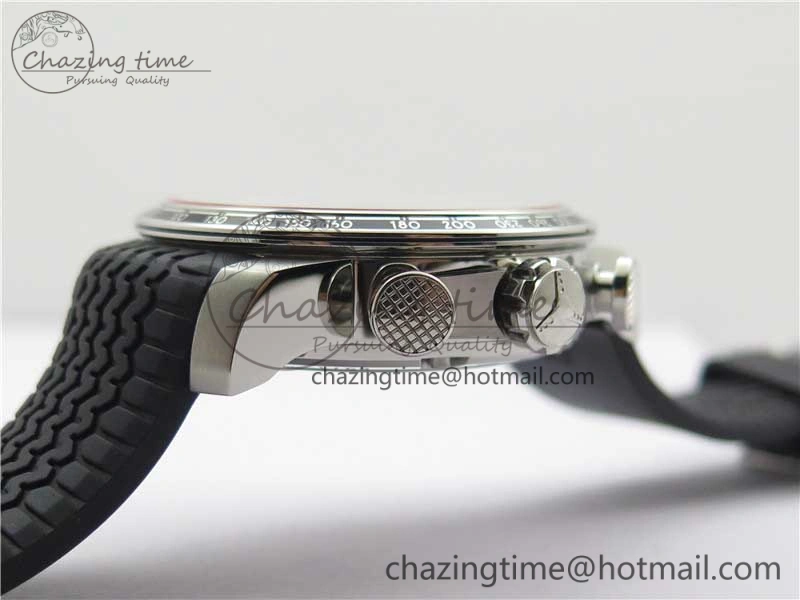 Mille Miglia 168571 SS V7F 1:1 Best Edition White Dial On Black Rubber Strap A7750 to Cal.107179