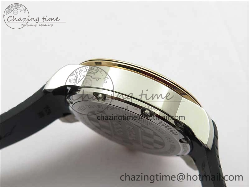 Mille Miglia 168571 SS RG V7F 1:1 Best Edition Black Dial On Black Rubber Strap A7750 to Cal.107179
