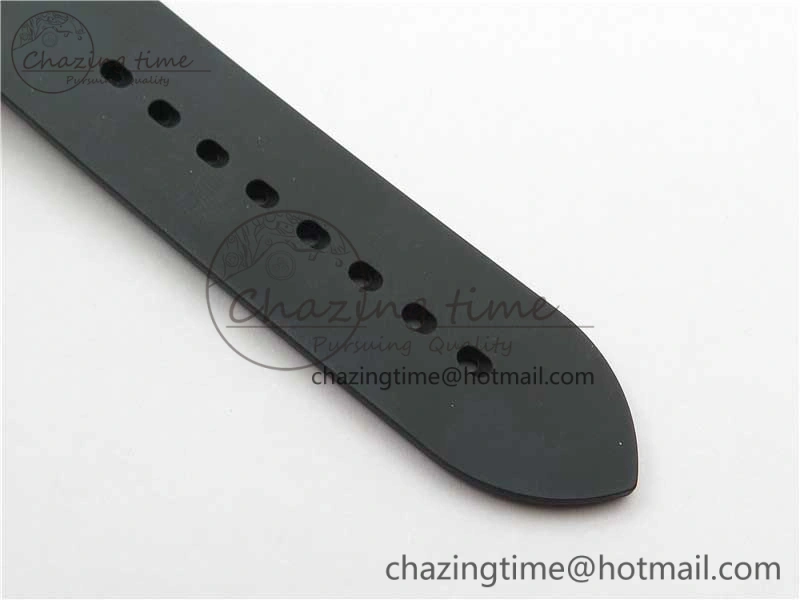 Mille Miglia 168571 SS RG V7F 1:1 Best Edition Black Dial On Black Rubber Strap A7750 to Cal.107179