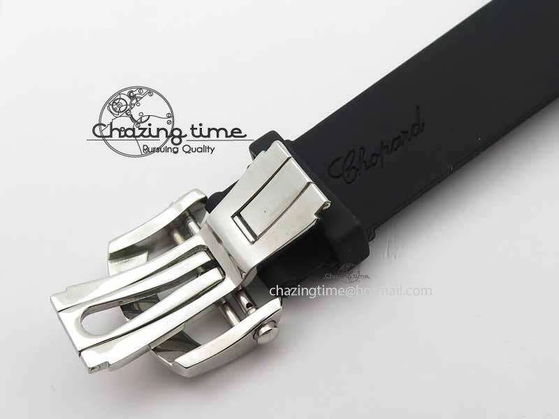 Mille Miglia SS Real Power Reserve Display Black Textured Dial On Black Rubber Strap A2824