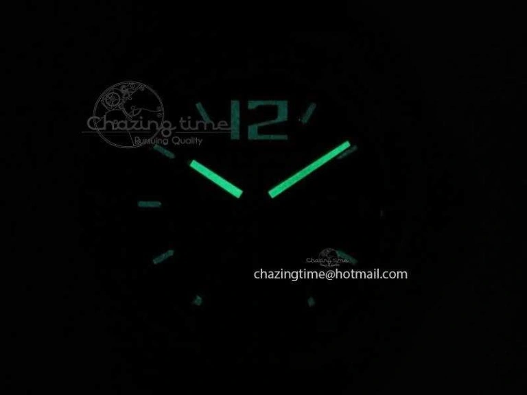 Mille Miglia SS Real Power Reserve Display Black Textured Dial On Black Rubber Strap A2824