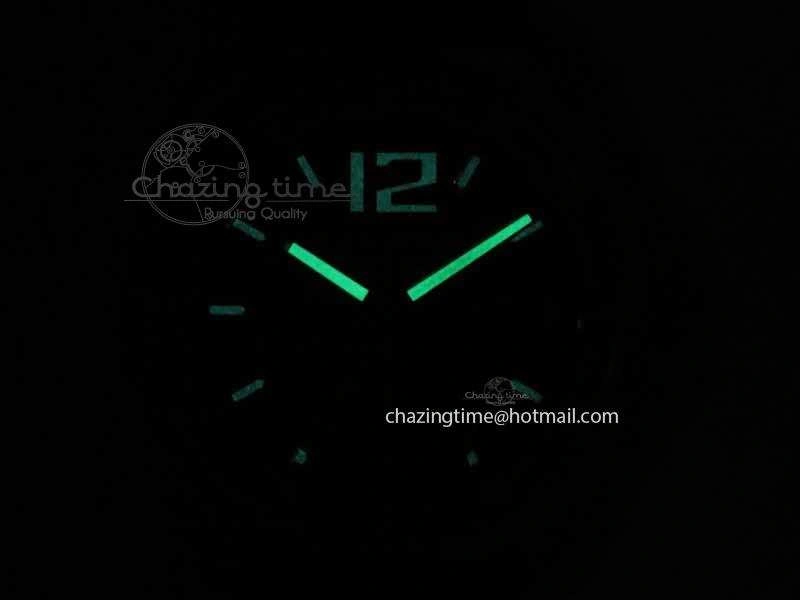 Mille Miglia SS Real Power Reserve Display Black Textured Dial On Black Rubber Strap A2824