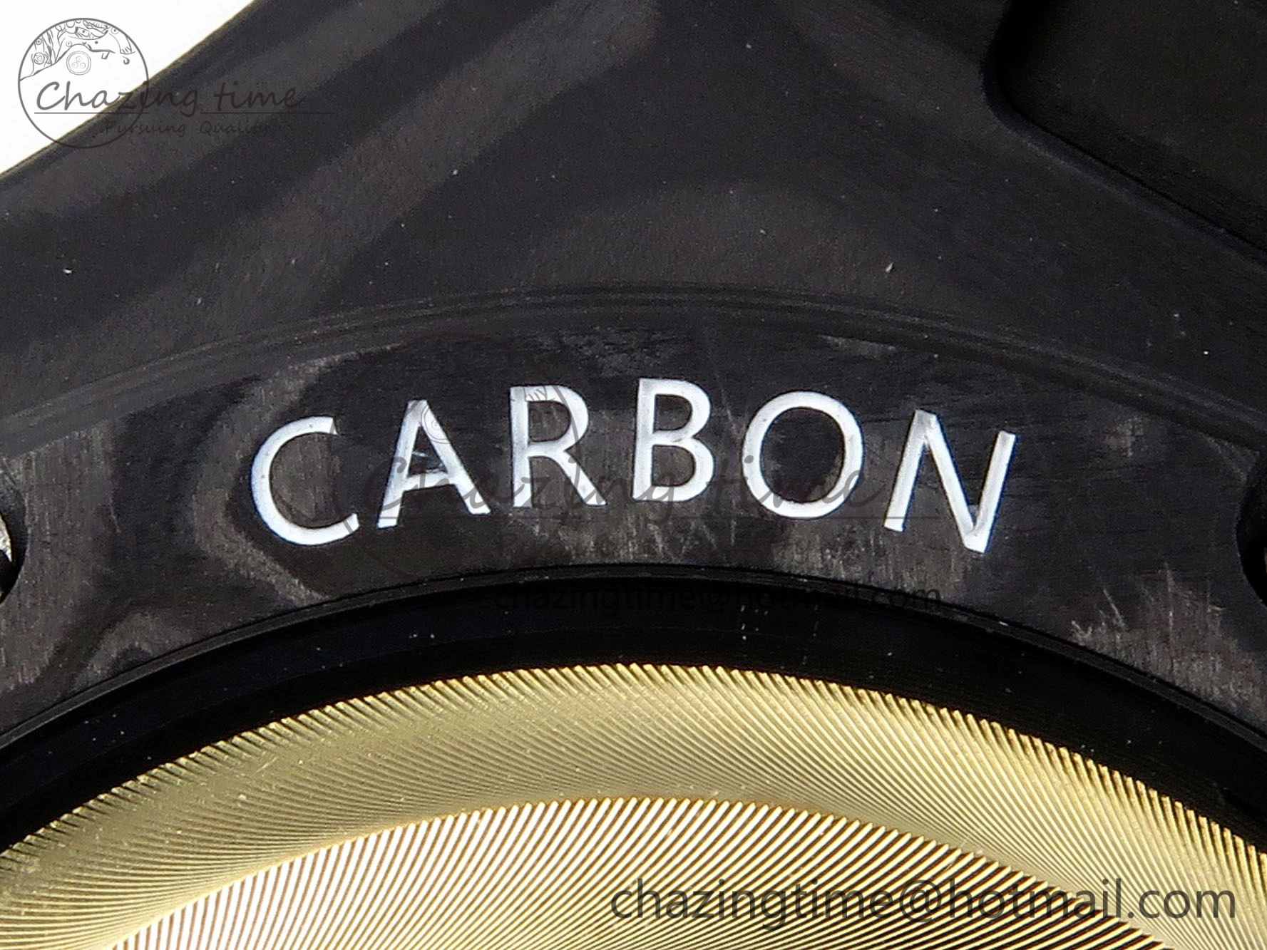 NAUTILUS 5711 DIW CARBON DIWF 1:1 BEST EDITION BLACK TEXTURED DIAL ON CARBON BRACELET 324CS