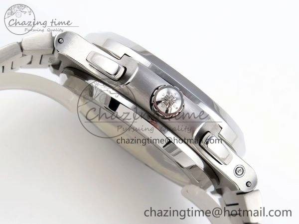 NAUTILUS 5990 SS SPPF 1:1 BEST EDITION BLUE DIAL ON SS BRACELET A28-520 CLONE