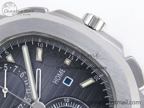 NAUTILUS 5990 SS SPPF 1:1 BEST EDITION BLUE DIAL ON SS BRACELET A28-520 CLONE