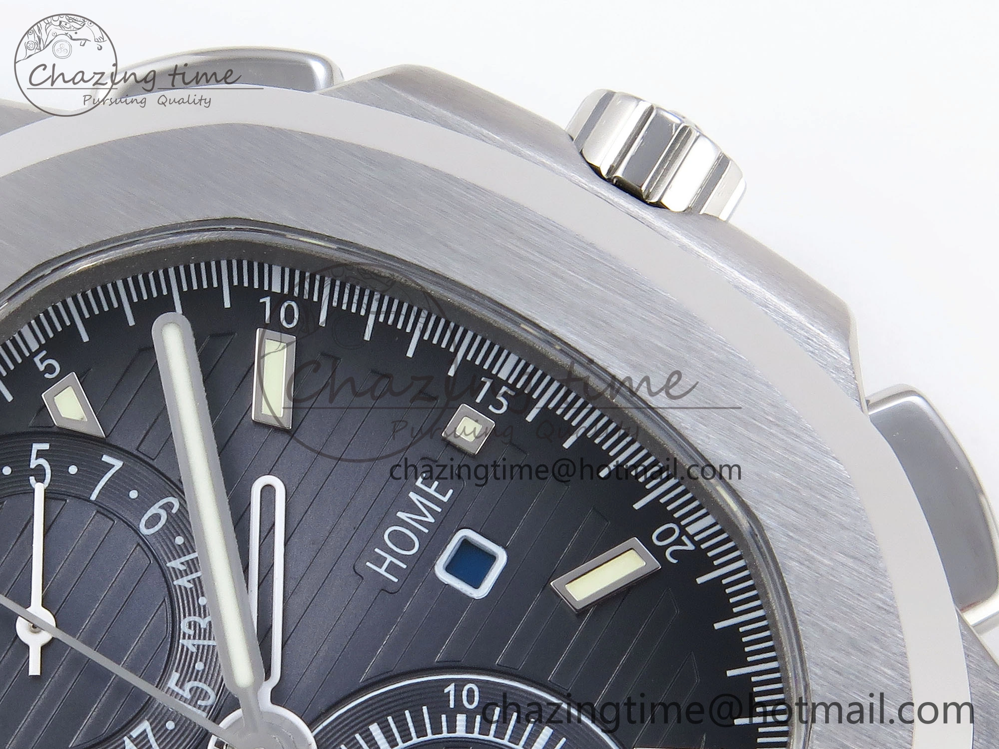 NAUTILUS 5990 SS SPPF 1:1 BEST EDITION BLUE DIAL ON SS BRACELET A28-520 CLONE