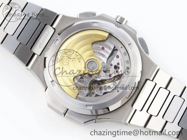 NAUTILUS 5990 SS SPPF 1:1 BEST EDITION GRAY DIAL ON SS BRACELET A28-520 CLONE
