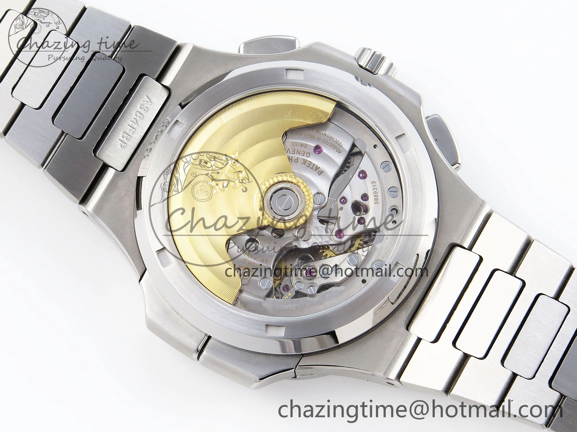NAUTILUS 5990 SS SPPF 1:1 BEST EDITION GRAY DIAL ON SS BRACELET A28-520 CLONE