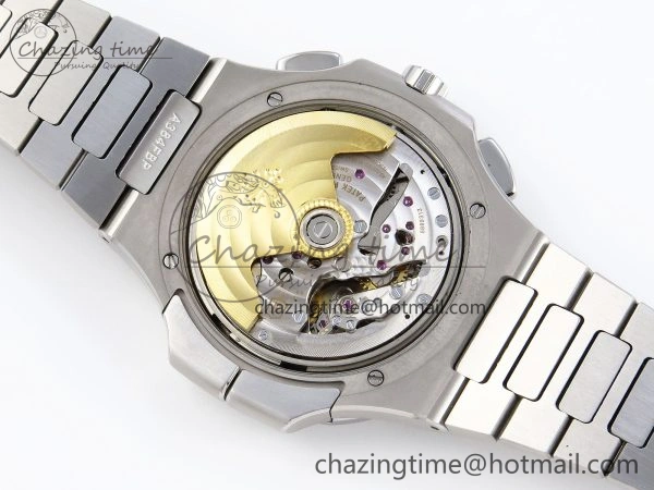 NAUTILUS 5990 SS SPPF 1:1 BEST EDITION GRAY DIAL ON SS BRACELET A28-520 CLONE