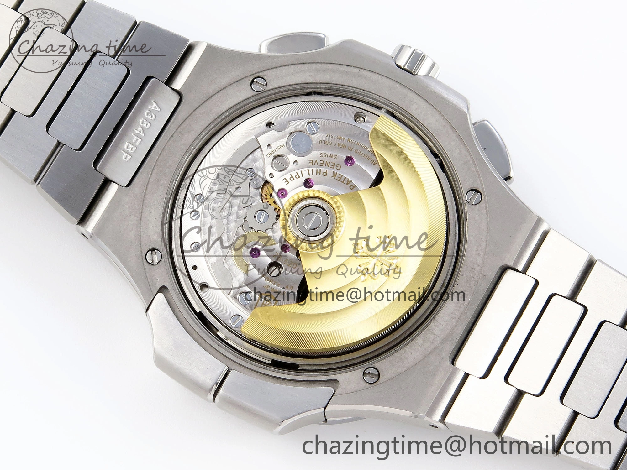 NAUTILUS 5990 SS SPPF 1:1 BEST EDITION GRAY DIAL ON SS BRACELET A28-520 CLONE