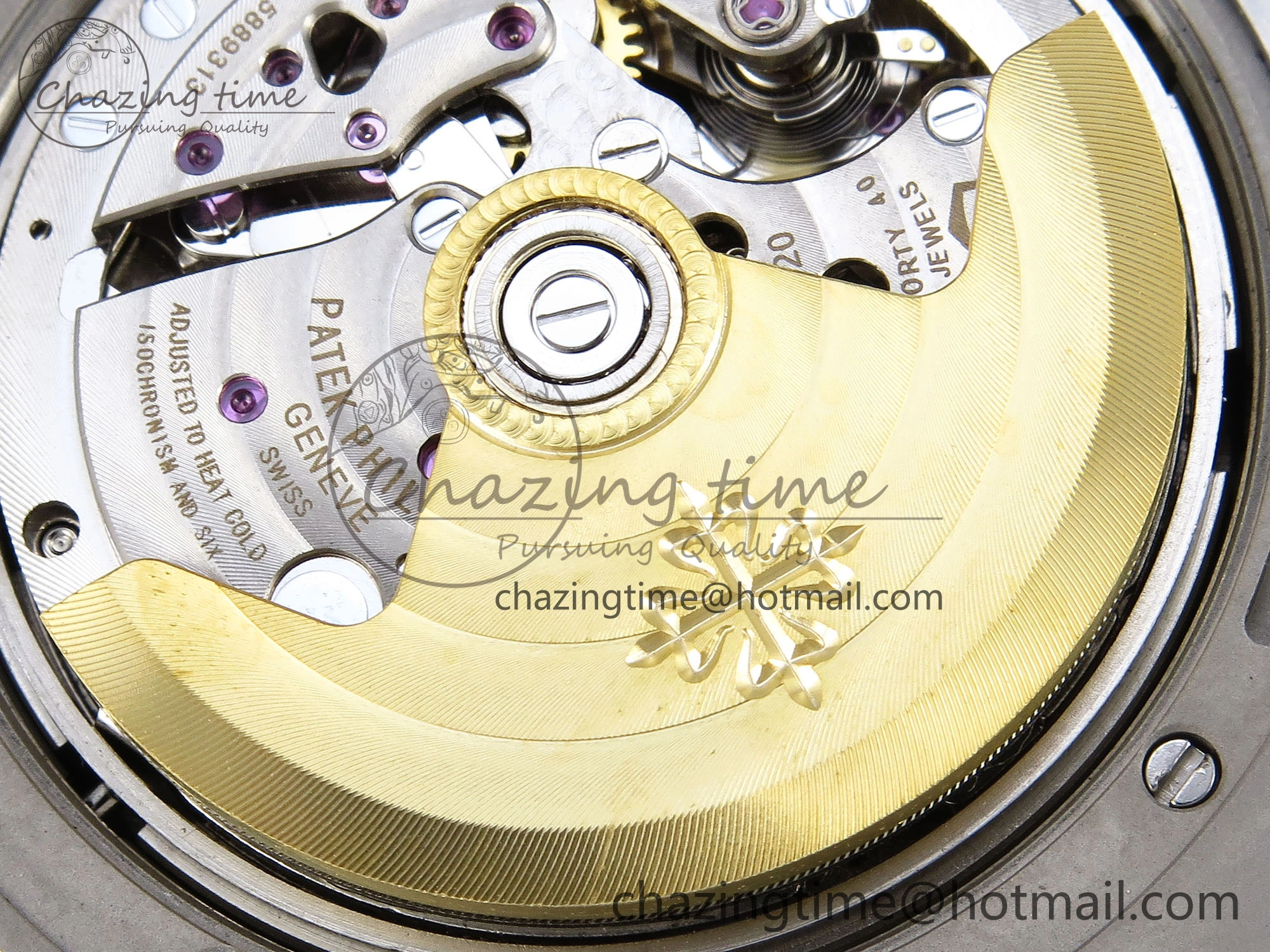 NAUTILUS 5990 SS SPPF 1:1 BEST EDITION GRAY DIAL ON SS BRACELET A28-520 CLONE