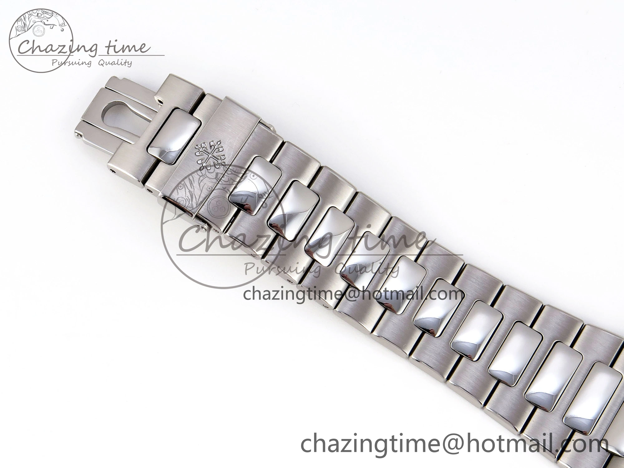NAUTILUS 5990 SS SPPF 1:1 BEST EDITION GRAY DIAL ON SS BRACELET A28-520 CLONE
