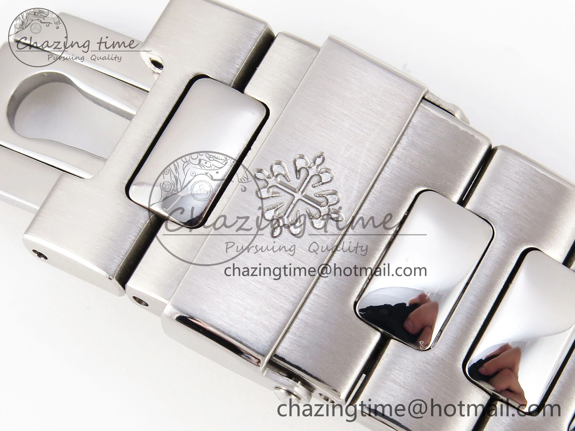 NAUTILUS 5990 SS SPPF 1:1 BEST EDITION GRAY DIAL ON SS BRACELET A28-520 CLONE