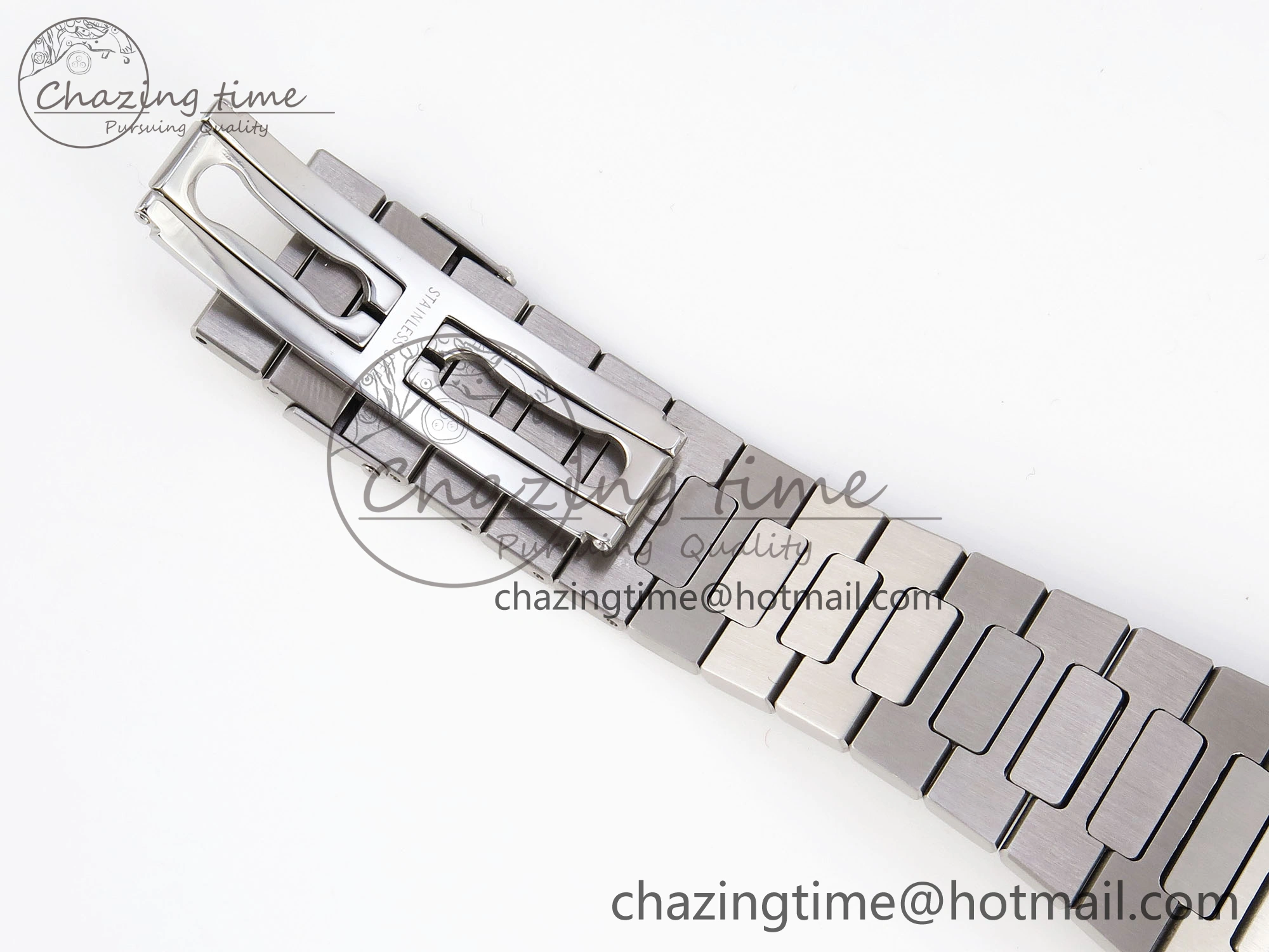 NAUTILUS 5990 SS SPPF 1:1 BEST EDITION GRAY DIAL ON SS BRACELET A28-520 CLONE