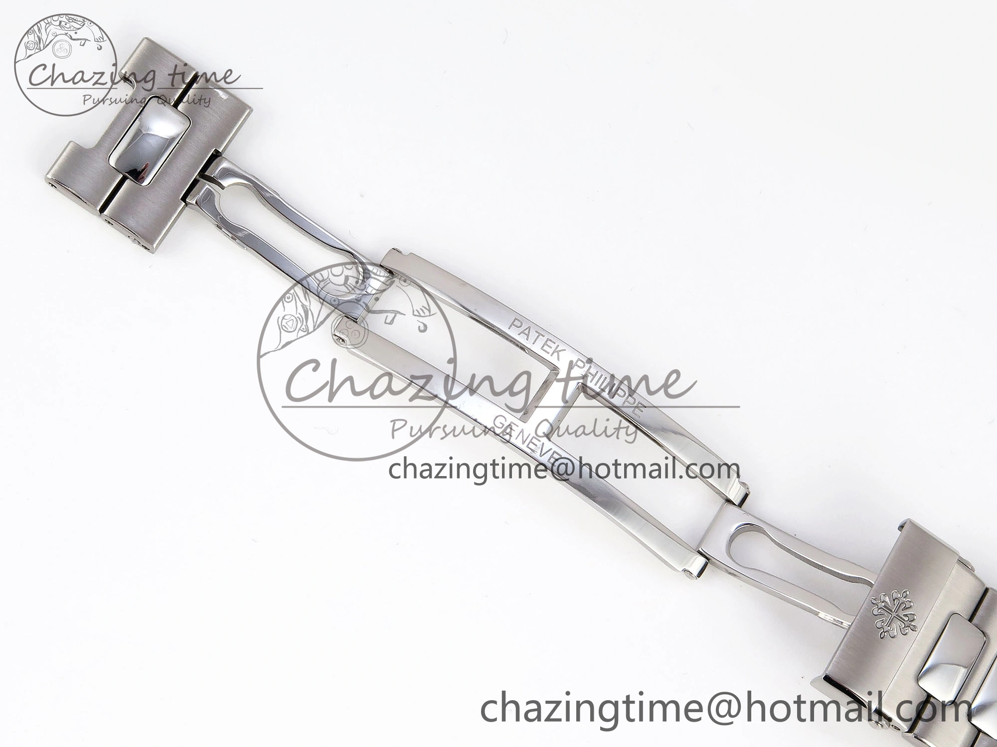 NAUTILUS 5990 SS SPPF 1:1 BEST EDITION GRAY DIAL ON SS BRACELET A28-520 CLONE