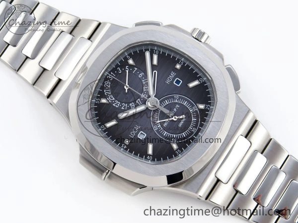 NAUTILUS 5990 SS SPPF 1:1 BEST EDITION GRAY DIAL ON SS BRACELET A28-520 CLONE