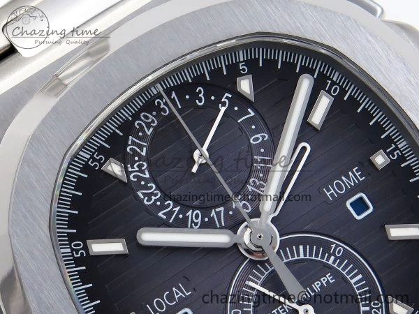 NAUTILUS 5990 SS SPPF 1:1 BEST EDITION GRAY DIAL ON SS BRACELET A28-520 CLONE