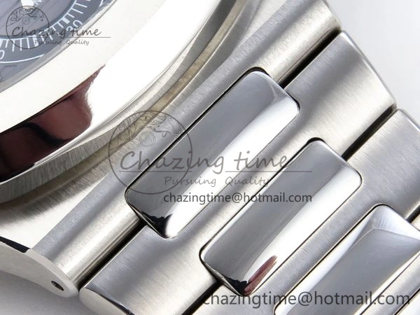 NAUTILUS 5990 SS SPPF 1:1 BEST EDITION GRAY DIAL ON SS BRACELET A28-520 CLONE