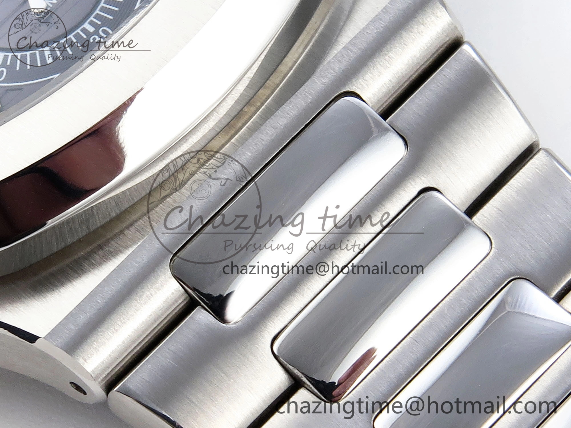 NAUTILUS 5990 SS SPPF 1:1 BEST EDITION GRAY DIAL ON SS BRACELET A28-520 CLONE