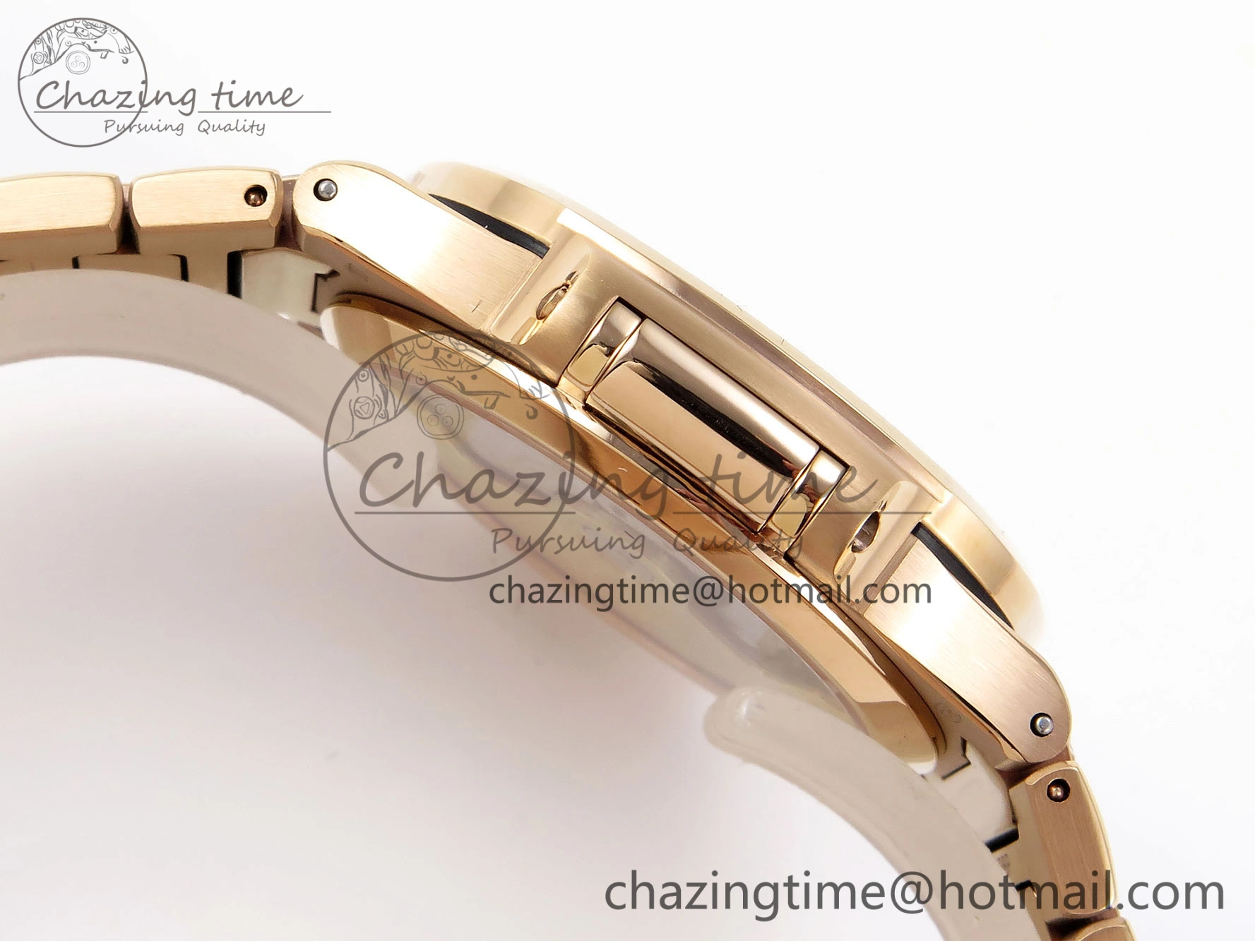 NAUTILUS 7118 LADIES RG PPF 1:1 BEST EDITION RG DIAL ON RG BRACELET 324CS