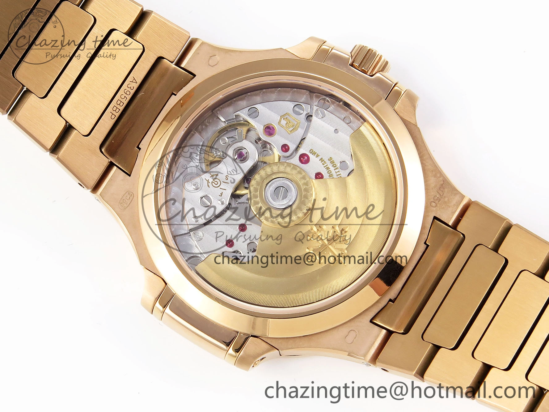 NAUTILUS 7118 LADIES RG PPF 1:1 BEST EDITION RG DIAL ON RG BRACELET 324CS
