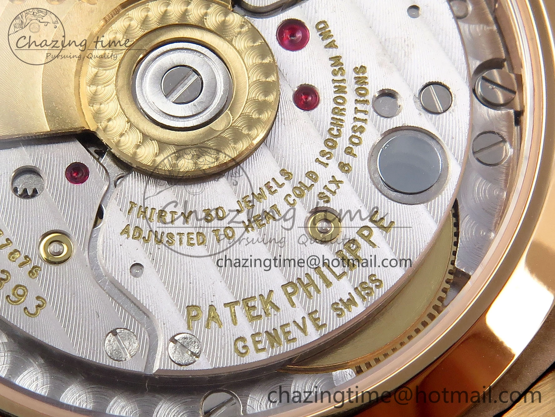 NAUTILUS 7118 LADIES RG PPF 1:1 BEST EDITION RG DIAL ON RG BRACELET 324CS