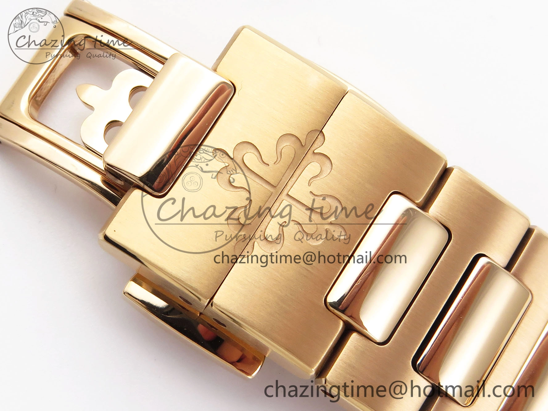 NAUTILUS 7118 LADIES RG PPF 1:1 BEST EDITION RG DIAL ON RG BRACELET 324CS
