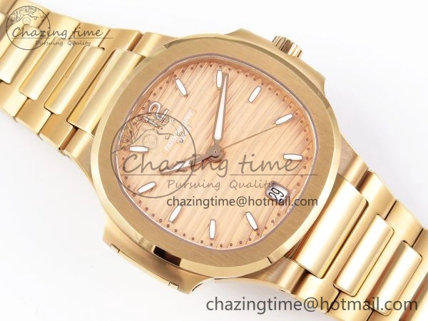 NAUTILUS 7118 LADIES RG PPF 1:1 BEST EDITION RG DIAL ON RG BRACELET 324CS
