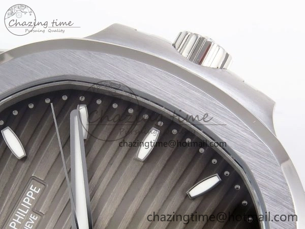 NAUTILUS 7118 LADIES SS PPF 1:1 BEST EDITION BROWN DIAL ON SS BRACELET 324CS
