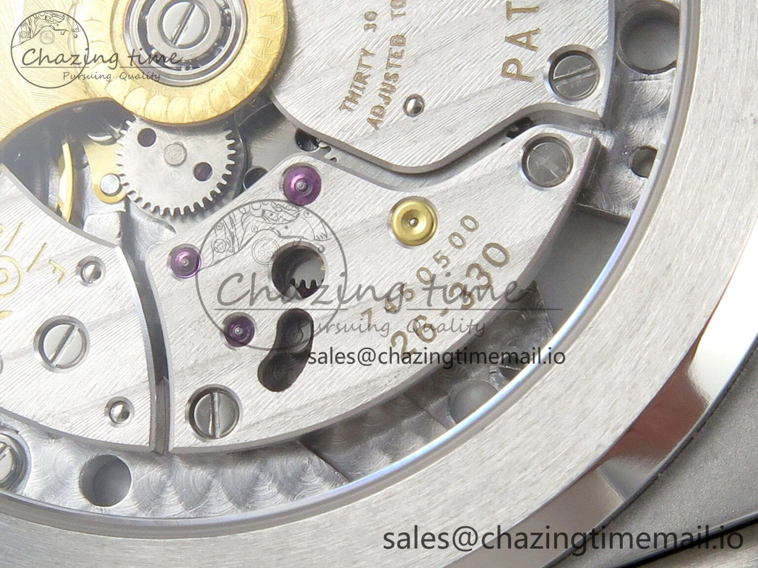 Nautilus 5711 3KF 1:1 Best Edition Blue Textured Dial on SS Bracelet A330 Super Clone