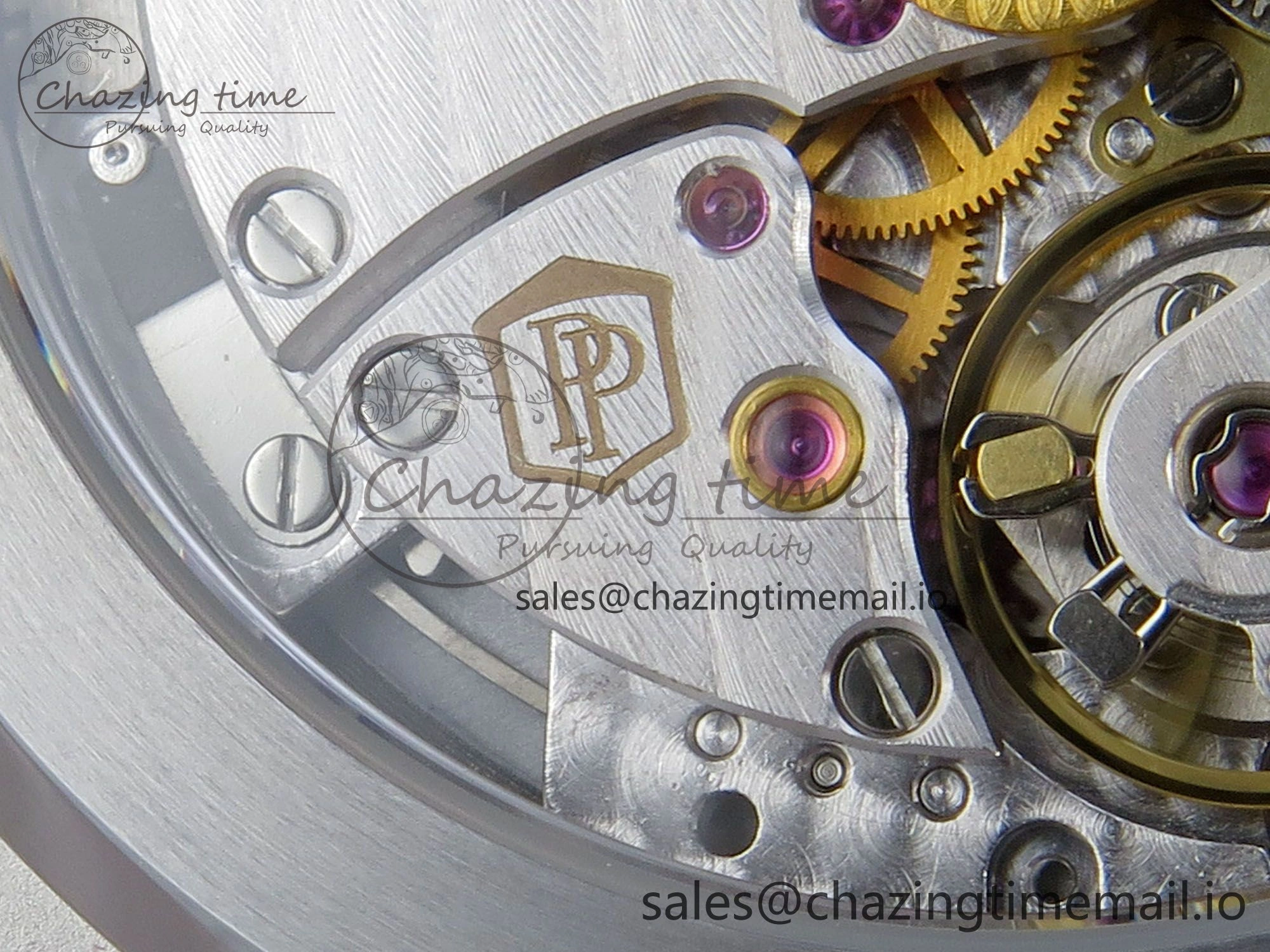 Nautilus 5711 3KF 1:1 Best Edition Blue Textured Dial on SS Bracelet A330 Super Clone