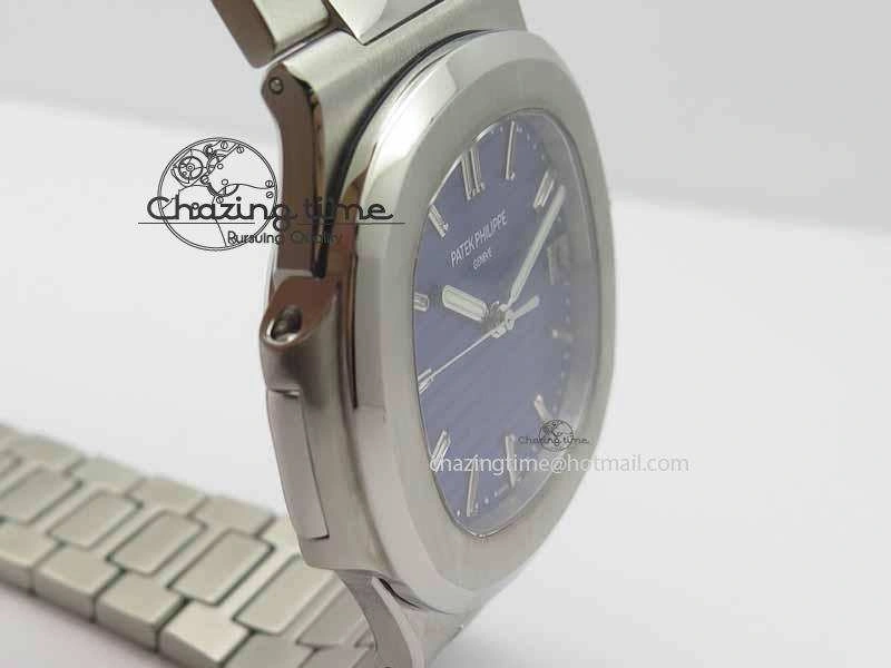 Nautilus 5711 40th Anniversary BP Maker Best Edition Blue Dial On SS Bracelet MIYOTA 9015 PP324CS