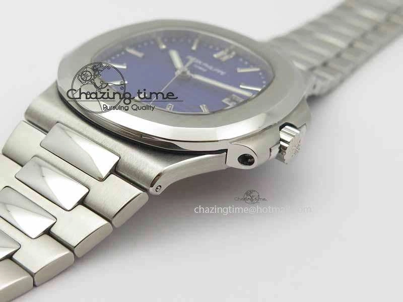 Nautilus 5711 40th Anniversary BP Maker Best Edition Blue Dial On SS Bracelet MIYOTA 9015 PP324CS
